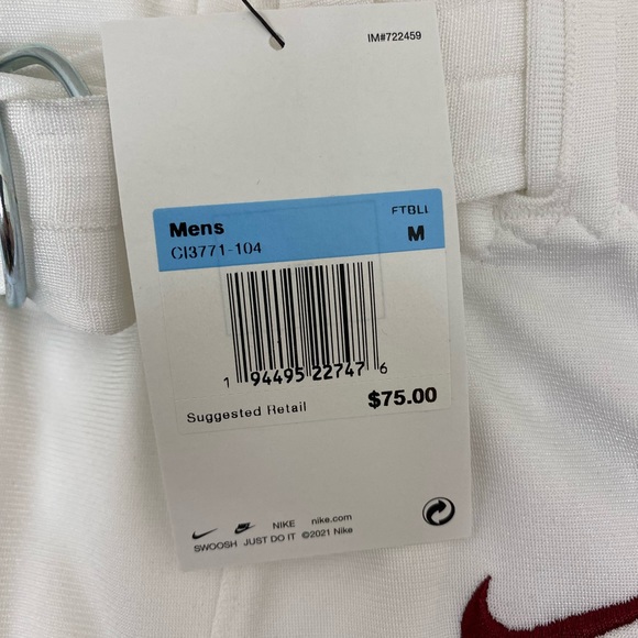 Nike Vapor Pro White NFL Football Team Pants With Belt - Picture 3 of 6